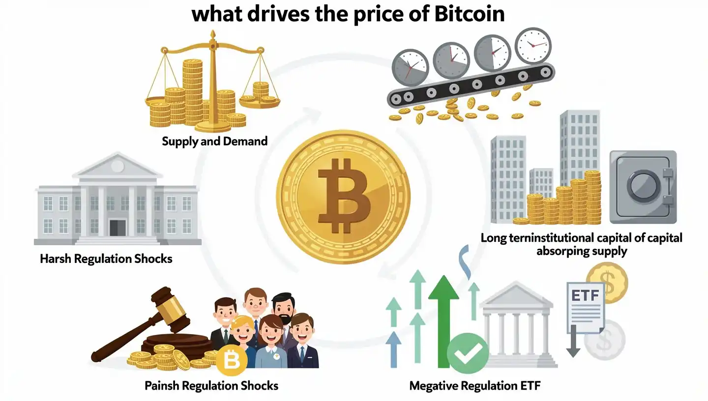 What drives the price of Bitcoin