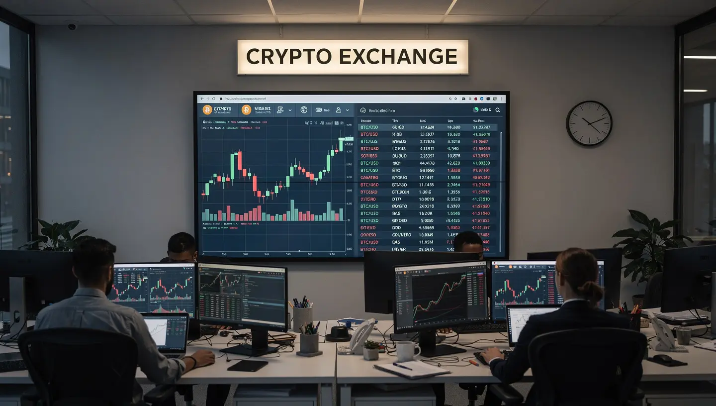 What is a crypto exchange